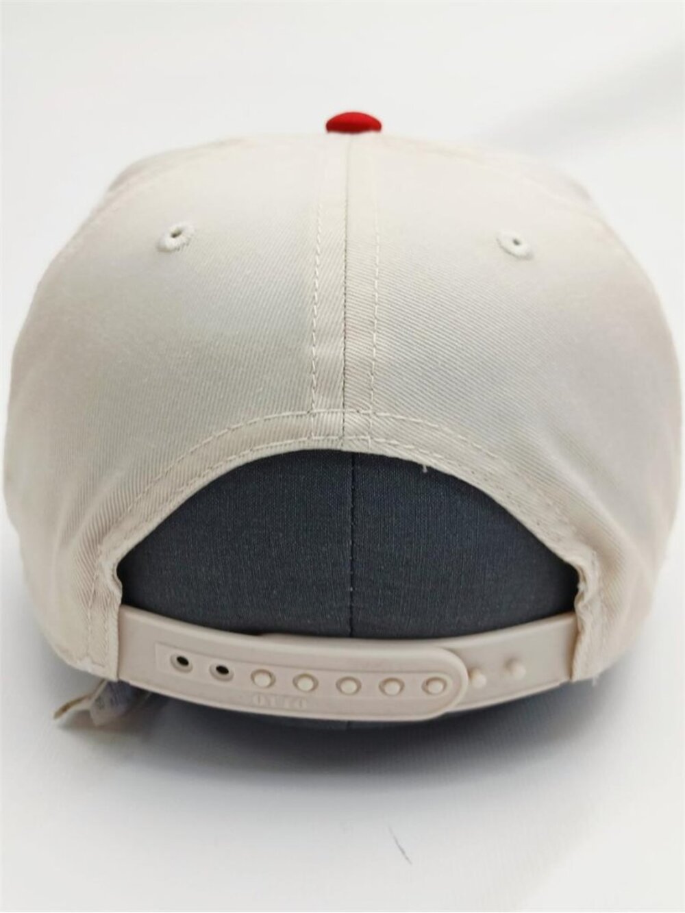 Bush Hog Farm Equipment Patch Cream Red OTTO Snapback Hat Tractor Cap New Retro - Picture 5 of 5